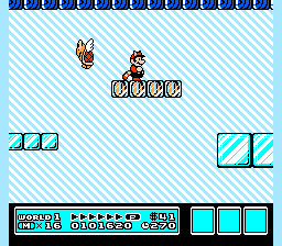 [Ice bonus area with frozen coins]