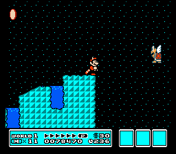 [Image of Mario next to a pit so wide that you can’t see the other side!]